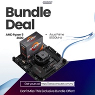 AMD RYZEN 5 3600 W/WRAITH STEALTH COOLER (BOX)