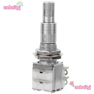 ANHUITYJ 2PCS Bass Guitar Potentiometer, B50K Value Multicolor Concentric Potentiometer, Professiona