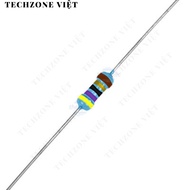 [100 Pieces]- Resistor 47 Ohm 1/2W 1% 5 Color Rings TechZone Vietnamese