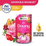 Downy Premium Parfum Adorable Bouquet Concentrate Fabric Softener 1.35L/Bouquet Concentrate Fabric Softener 560ml