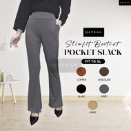 𝐐𝐀𝐘𝐑𝐀𝐀 Seluar Slack Botcut Slimfit Free Size  / Ladies Palazzo Casual Slack Long Pants