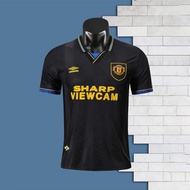 93/94 Mancheste United Away Jersey Football Retro Soccer Shirt S-XXL เสื้อฟุตบอลยุค90 เสื้อฟุตบอลย้อนยุค เสื้อแมนยูย้อนยุค เสื้อบอลยุคเก่า