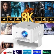 Magcubic Projector HY450Max Auto Focus Keystone Obstacle Avoidance 1400ANSI Android 14 1080P 8K WiFi