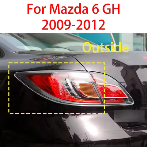 Car Led Tail Light Rear Bumper Brake Light for Mazda 6 Gh 2009-2012 Signal Lamp Auto Taillight Assem