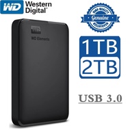 WD External Harddisk 1TB/2TB TypeC USB3.0 HardDrive External HDD ฮาร์ดดิสก์แบบพกพา