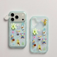 Lovely quirky ethnic pattern soft case for iPhone 17 16 15 14 13 12 11