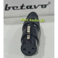 Socket socket canon XLR 3 pin female Betavo BC X055