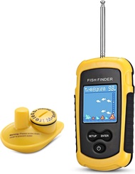 Wireless Portable Fishing Finder Transducer Canoe Shore Fish Finder Sonar Detector Handheld Lake Sea