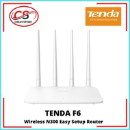 Tenda F6 Wireless N300 Easy Setup Router Tenda