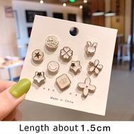 Gaya korea fesyen mutiara kerongsang hiasan kerongsang kecil aksesori pakaian semua perlawanan Pin T