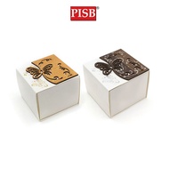F030409 7.5*7.5*6CM Butterfly Crafted Paper Gift Box (10Pcs/Pkt)