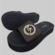 Mk mk Ladies Slippers Thick-Soled Anti-Slip Slippers Beach Outdoor Flat Sli