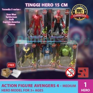 Toys uk Medium Action Figure Avengers 4/Avenger Variant 1pcs/Thanos Spiderman Ironman Hulk