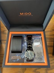 MIDO 600 Ocean Star 潛水錶 in black (黑魂）