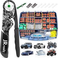 JRready DW5007 DT Deutsch Connector Kit, 2 Pin Grey Connector,3,4,6,8,12 Pin Waterproof Connectors, 