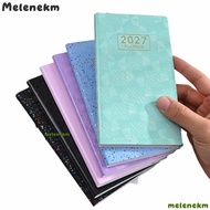 MELEN A6 Planner Notebook, Portable Multicolor 2027 Planner, Portable 2027 Lined Pages Weekly Planne