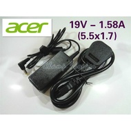 【Ready Stock】ACER Laptop Adapter with power cord 19v/1.58a (5.5*1.7)