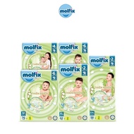 Molfix Super Jumbo Natural Diapers S84/M76/L68/XL64/XXL54