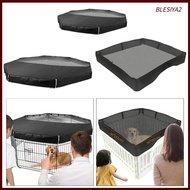 [Blesiya2] Mesh Fabric Top Playpen Cover Foldable Lightweight for Puppies Indoor Outdoor Dog Playpen