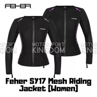 Feher SY17 Mesh Motorcycle Riding Jacket Women Biker Jacket