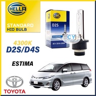 HELLA HID Headlight Bulb 4300K | HID Bulb for TOYOTA Estima | D2S D4S