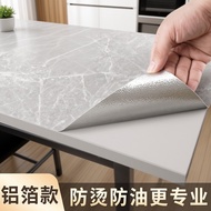 Tabletop stickers, waterproof, oil-proof, anti-scald, self-adhesive wallpaper, dining table, marble 