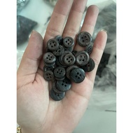 50 wood grain pattern buttons 1cm and 1.5cm