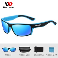 WEST BIKING Cycling Sunglasses Ultralight Shades Men Women Polarized Glasses Road Bike Eyewear UV400 Outdoor Sports Accessories Sunglasses
