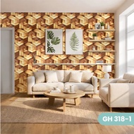 Modern Minimalist Motif Wall Sticker Wallpaper New Product GH318 Character Sticker Size 45cmx 10mete