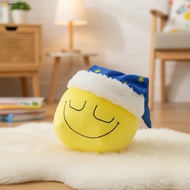 Grace Dozing Dozer Plush Toy Yellow Smiley-Design with Soft Fabric for Kids and Adults