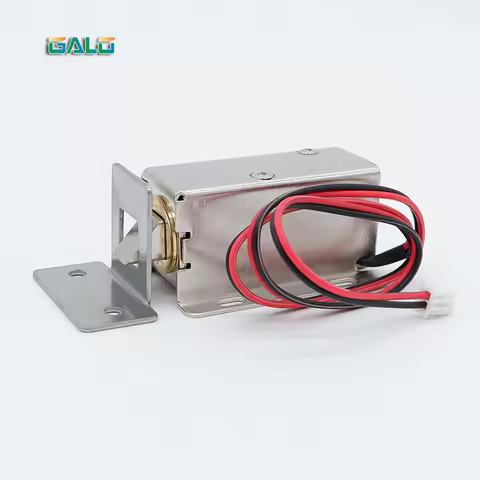 DC12V/24V Small Electromagnetic Lock Storage Cabinets Electronic Lock MiNi Electric Bolt Lock Drawer
