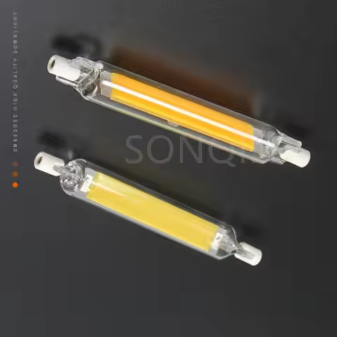 LED R7s COB Glass Tube Super Bright 20W 30W 118mm J118 78mm J78 COB Light Bulb AC110V 120V 130V 220V