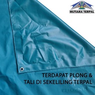 HIJAU Green PVC Rubber Tarpaulin Size 2x3