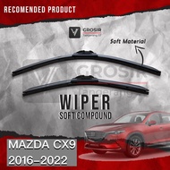 WIPER MAZDA CX9 CX 9 2016-2022 SOFT PAD 2 PCS