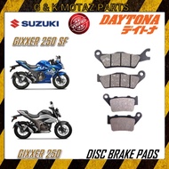 SUZUKI DISC BRAKE PADS GIXXER 250 GIXXER 250 SF BEST QUALITY