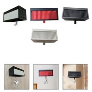 [szxmkj2lp] Garage Shaped Wall Mount Key Organizer Rack for Automotive Model Collectibles Simple Set