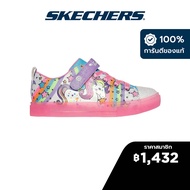 Skechers สเก็ตเชอร์ส รองเท้าเด็กผู้หญิง Girls Twinkle Toes Twinkle Sparks Ice Unicorn Burst Shoes - 314783L-WMLT