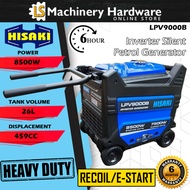 HISAKI 8500Watt/8.5KW Inverter Silent Petrol Generator LPV9000B - Heavy Duty & Stable - 6 Months Loc
