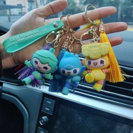 🔥🔥🔥【Ready Stock Fast Shipping】Athlete Sports Mascot 3D Pendant Keychain Cute Doll Gift Keychain Back