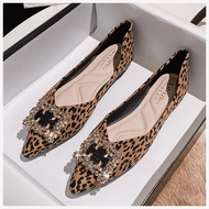 COD Women's Ballet Flats with Rhinestone Detail - Casual Style, Sizes 35-43