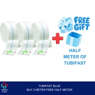 BUY 3 FREE HALF METER TUBIFAST BLUE TWO WAY STRETCH TUBULAR BANDAGE