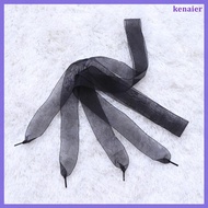 Transparent Shoe Lace Black Ribbon Laces Wide Rave Accessories Widening kenaier