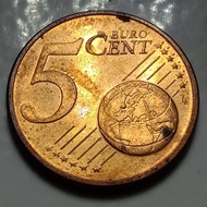 Koin Euro 5 Cent th 2013