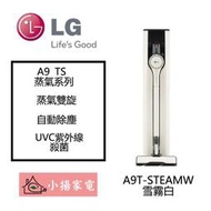 【小揚家電】LG 蒸氣系列 A9T-STEAMW 雪霧白 濕拖無線吸塵器 (詢問享優惠) 另售 A9T-STEAM石墨綠