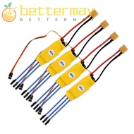 BETTER-MAYSHOW Brushless ESC, Banana Head HW30A 40A Electronic Speed Controller,  T Plug BEC Functio