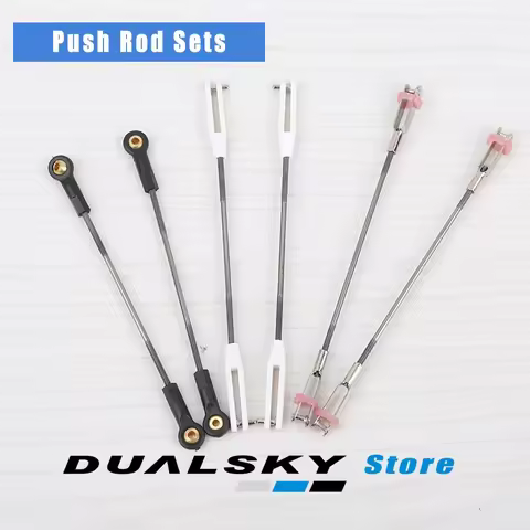 2 set M2 Clevis Pull Rod M2 Clevis Thread M2 Push Rod Stainless Steel Pull Rod Connecting Rod Good Q