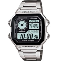 Jam Tangan Casio AE-1200WHD-1AVDF Asli & Tulen / Casio AE-1200WHD-1AVDF Original & Genuine Watch