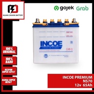 Best Seller Aki Mobil Incoe Premium Ns70 / Ns-70 / Ns70 - Aki Isuzu