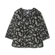 Elegant Loose Womens Shirt 9Mei FX0D0010 Autumn 2025 Polyester Fiber Seven Sleeve Regular Fit Not Ea