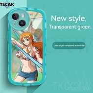 Sexy seafaring Nami Phone Case For OPPO A3S A5 AX5 A5S AX5S A7 AX7 A12 A12e A8 A31 A5 A9 2020 F9 F11 Pro One Piece anime Transparent Cover